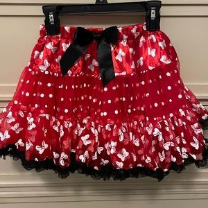 Girls size Medium (7-8) Disney Minnie Mouse skirt